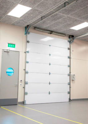 Gudang OEM Insulated Overhead Sectional Doors Dengan Dukungan Teknis Online
