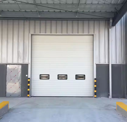 Opsional Ventilasi Baja Terisolasi Bagian Pintu untuk Kebutuhan Disesuaikan Galvanis Baja Terisolasi Pintu Garasi